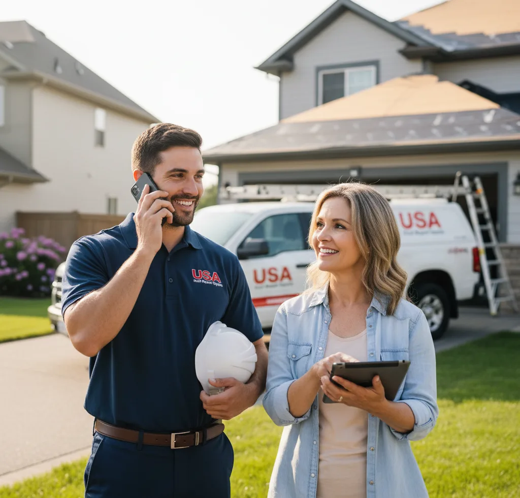 USA Roof Repair Experts customer support in Jackson
